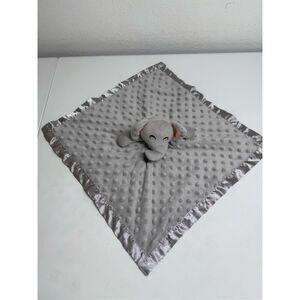 Pro Goleem Elephant Security Blanket Grey Soft Baby 16” See Description